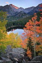 bear lake, aspen, classic, vertical, longs peak